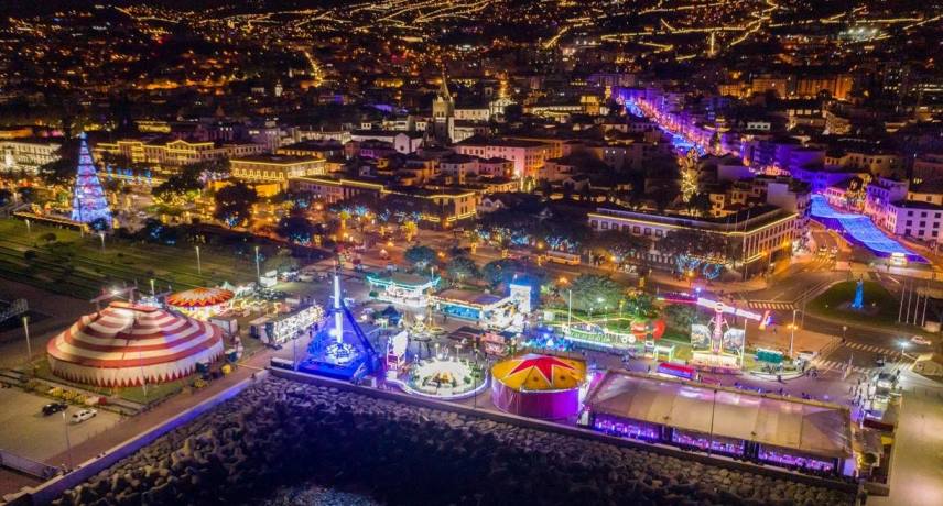 All About Christmas in Madeira- Luna Park in Funchal